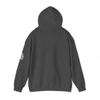 City Skyline Hoodie — Black & White Waterfront Panorama Pullover Printify Hoodie  314 Originals
