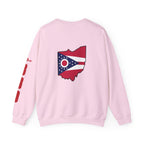 Ohio Flag Crewneck Sweatshirt — Youngstown Ohio State Pride Pullover - 314 Originals