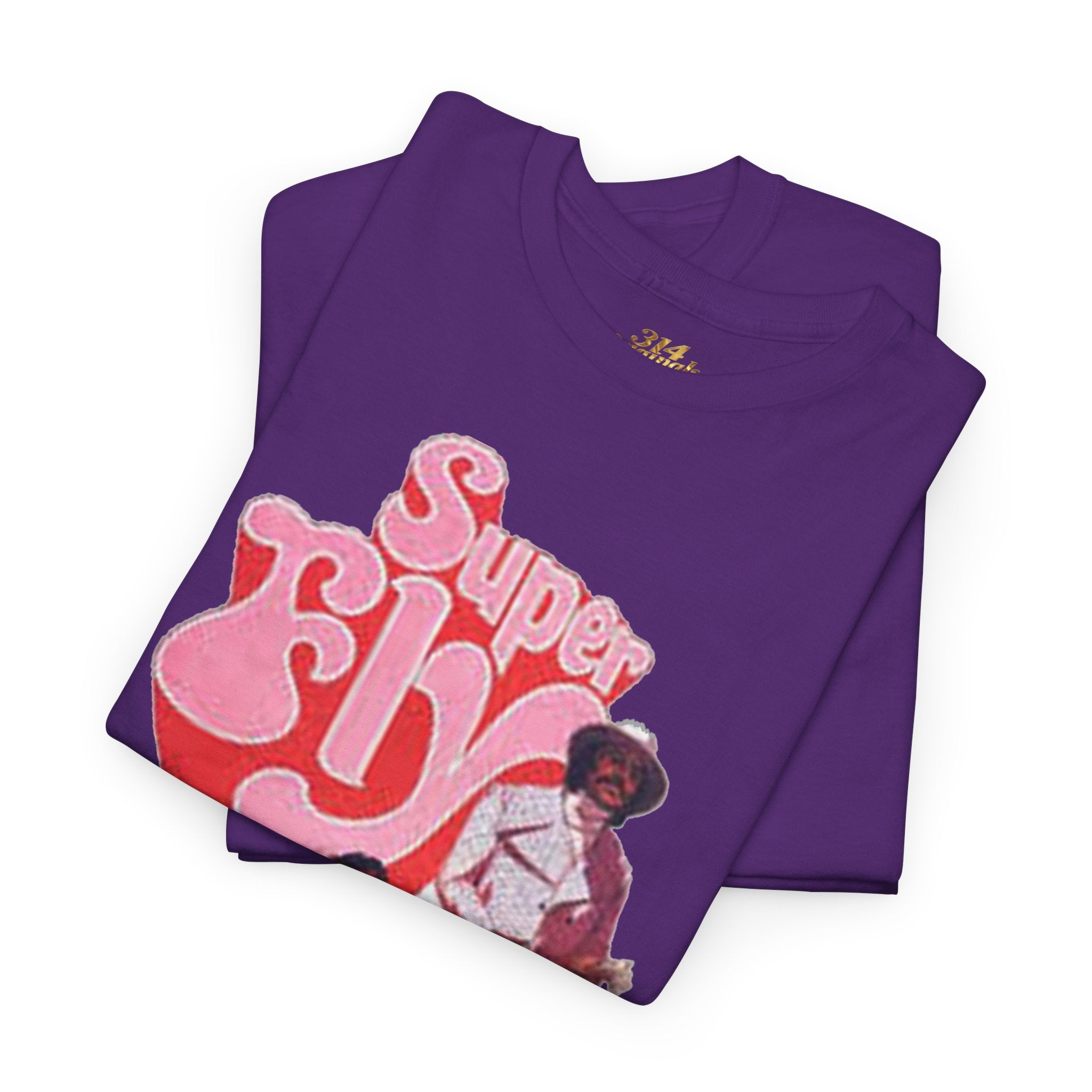 'Super Fly' Graphic Tee — 70s Vintage Movie Style T-Shirt Printify T-Shirt  314 Originals