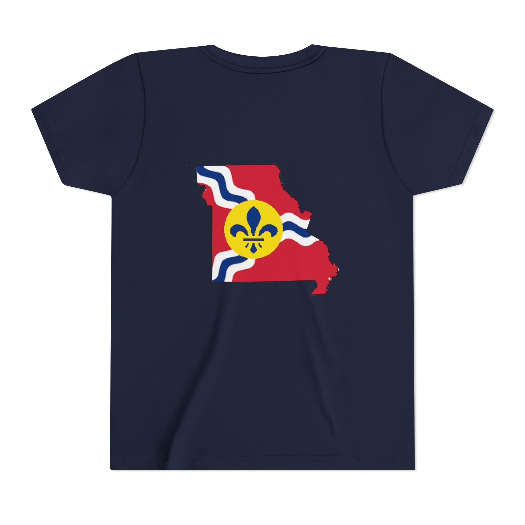 "From the Lou and I'm... Proud" St. Louis Flag Kids Shirt