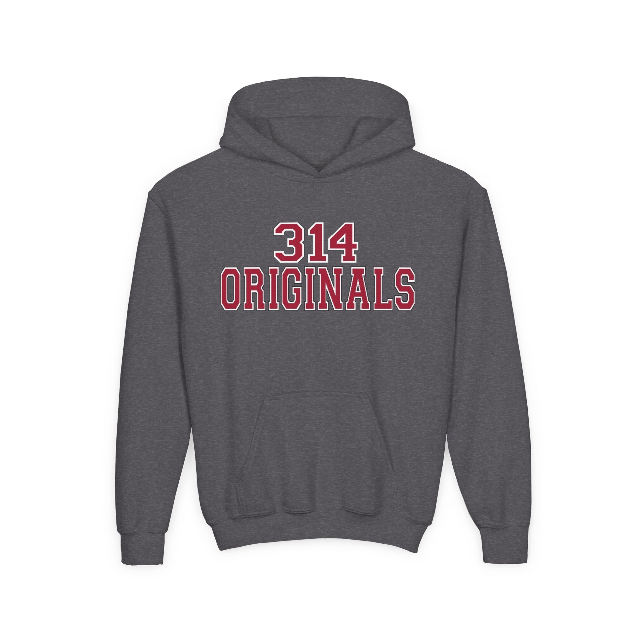 Youth Hoodie — "314 Originals" Athletic Pullover (Est. '24)