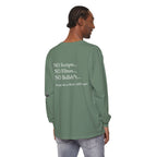 Tell It Like It Is Long Sleeve Tee — "No Scripts... No Filters... No Bullsh*t" Statement Shirt Printify Long-sleeve  314 Originals