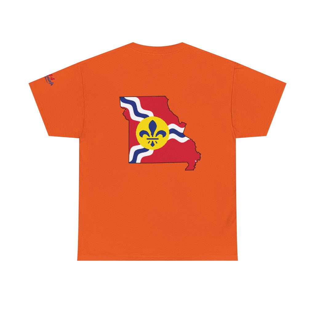 Proud Missouri Flag T-Shirt — "From the Lou and I’m... PROUD" - 314 Originals