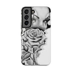 Noir Clown Face with Rose Shockproof Phone Cover - 314 Originals