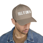 Tell It Like It Is Embroidered Cap Printify Hats  314 Originals