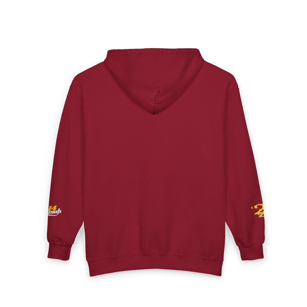 King's Gear Zip Hoodie — Full‑Zip with Gold Crown Emblem - 314 Originals