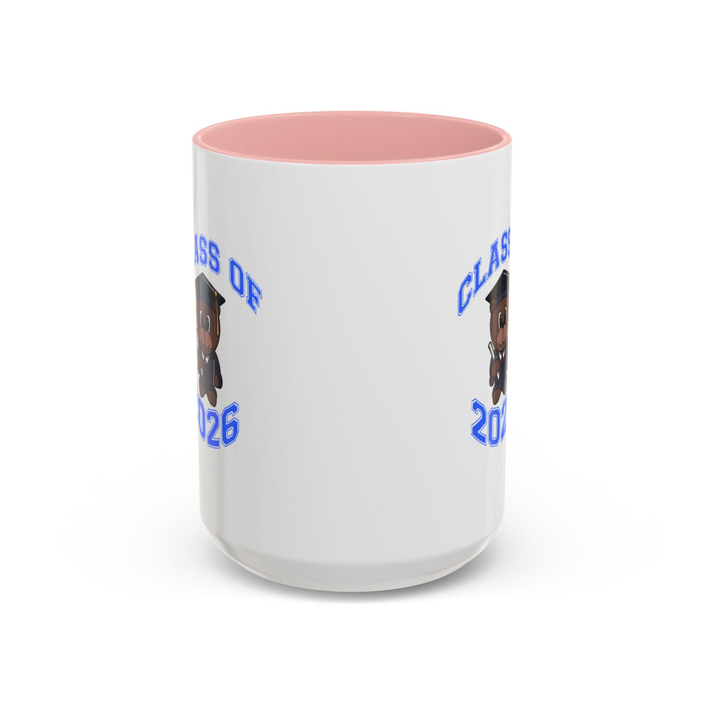 Graduation 2026 Accent Coffee Mug — Class of 2026 Grad Gift