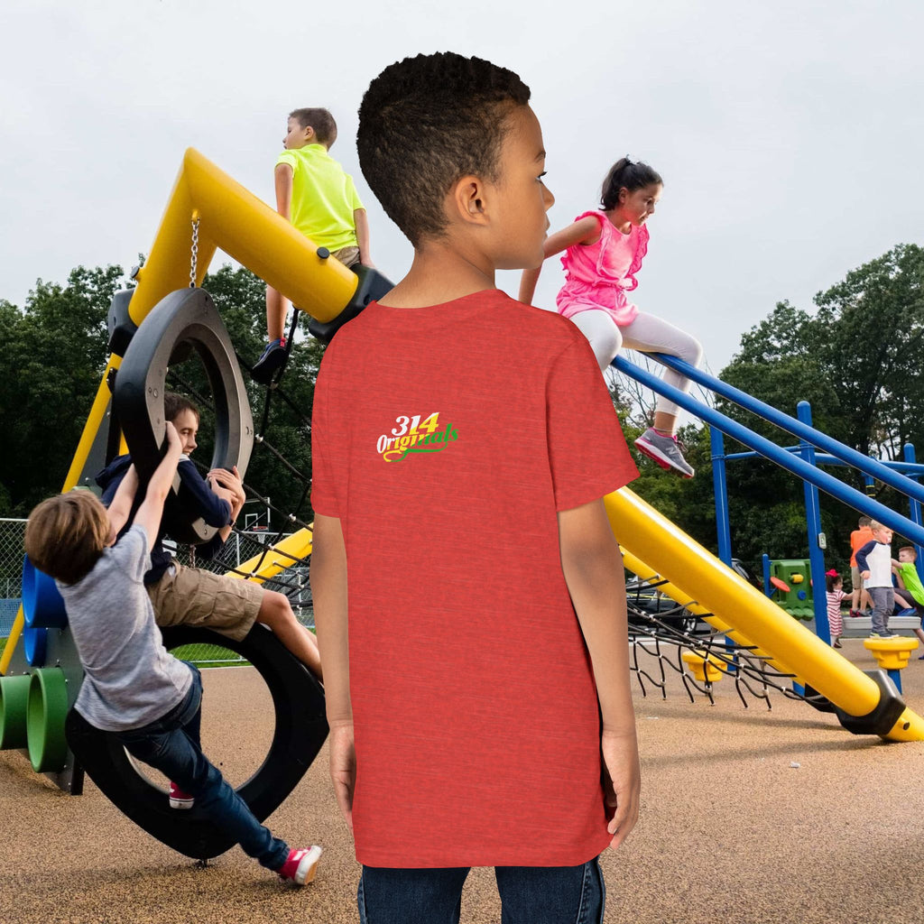 Boys "Favorite Kid" Retro Yellow & Green Graphic T-Shirt - 314 Originals