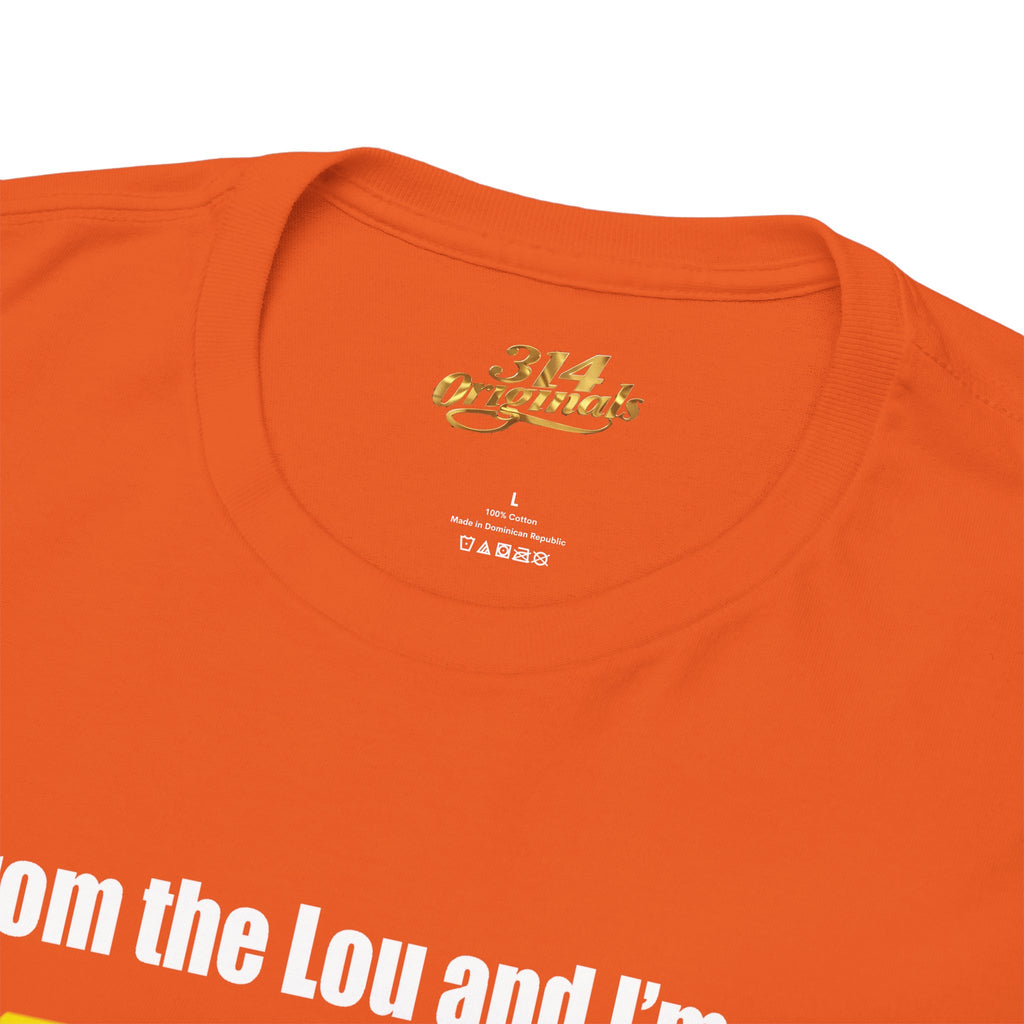 Proud Missouri Flag T-Shirt — "From the Lou and I’m... PROUD" - 314 Originals