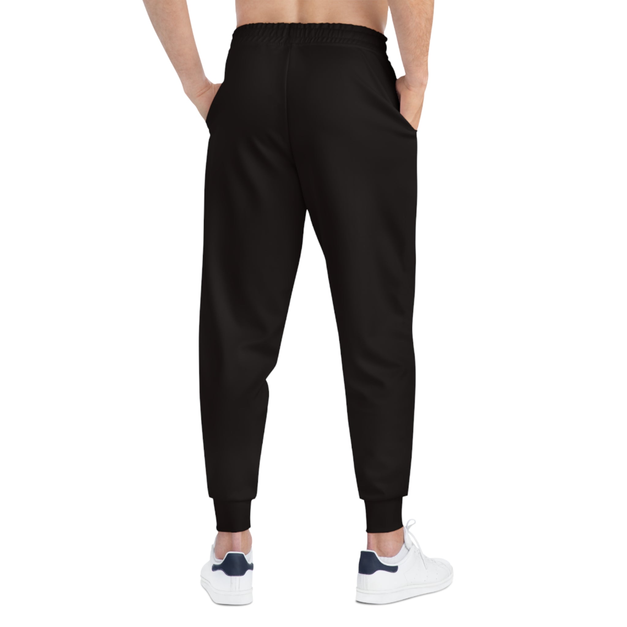 Black 314 Originals Athletic Joggers – Retro Script Logo Sweatpants
