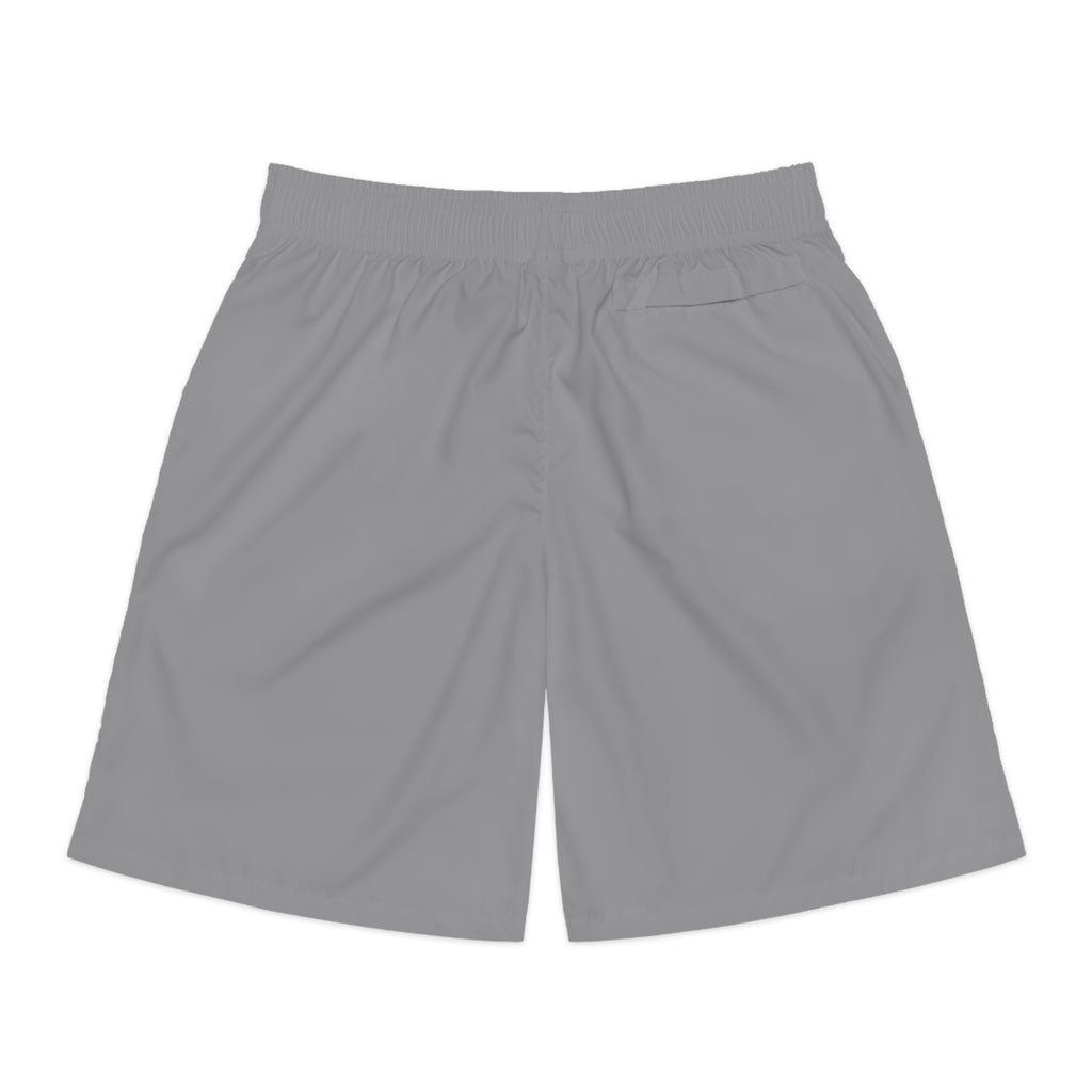 Originals Vertical Script Men's Jogger Shorts — Grey Athletic Casual Summer Shorts - 314 Originals