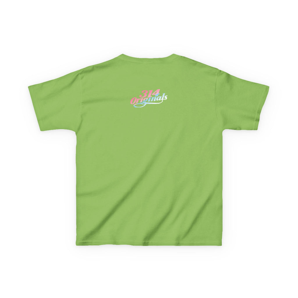 "Baby Girl" Pastel Script Shirt - 314 Originals