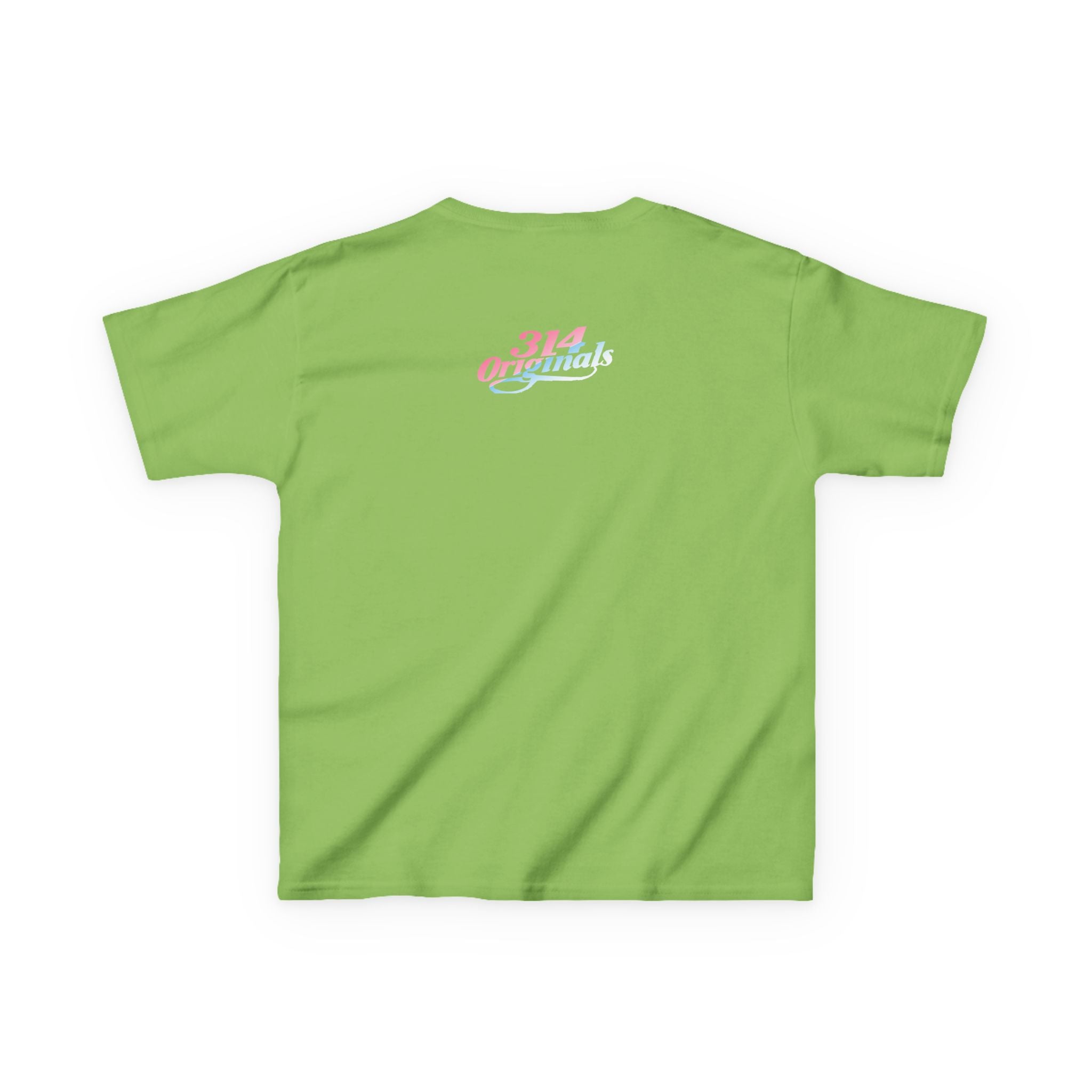 "Baby Girl" Pastel Script Shirt - 314 Originals