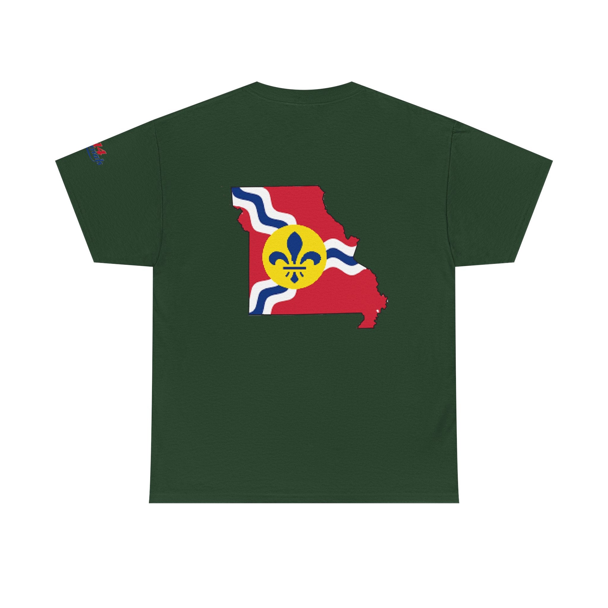 Proud Missouri Flag T-Shirt — "From the Lou and I’m... PROUD" - 314 Originals