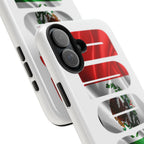 Mexico Pride Tough Phone Case — Mexican Flag Vertical 'PRIDE' Design Printify Phone Case  314 Originals