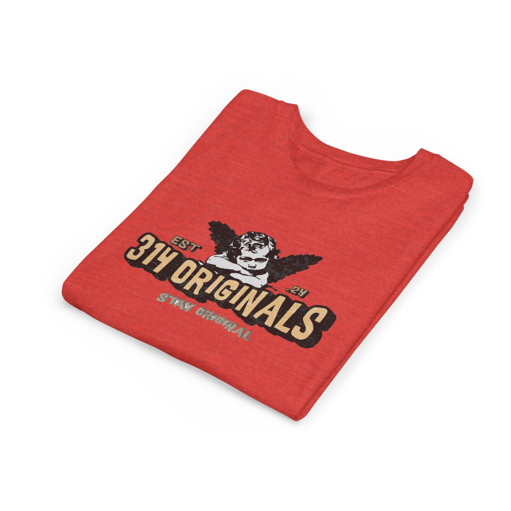 314 Originals Youth Tee - Vintage Cherub Graphic Kids T-Shirt Printify Kids clothes  314 Originals