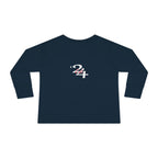 Toddler Long Sleeve Tee — "314 Originals" Retro Script Kids Shirt - 314 Originals