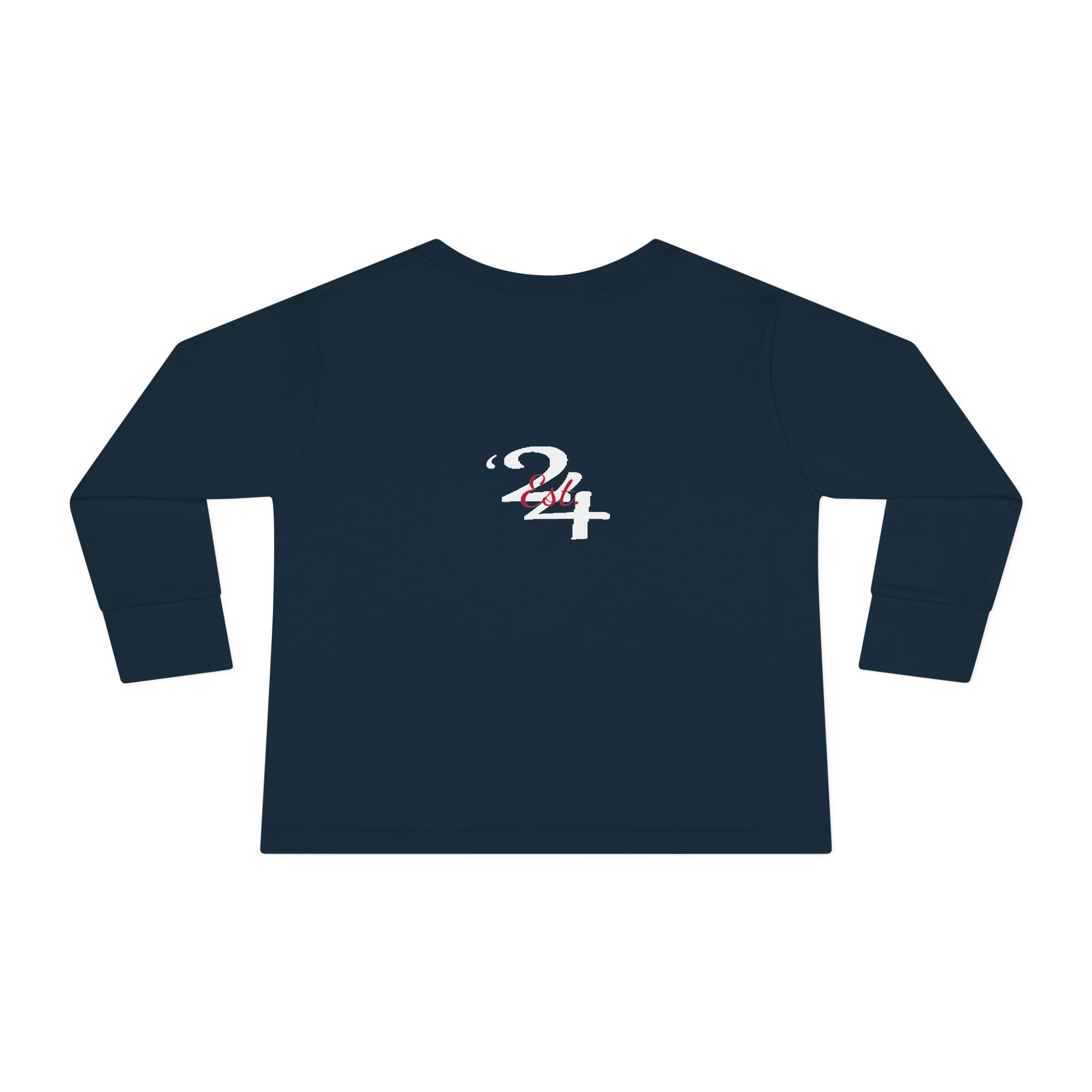 Toddler Long Sleeve Tee — "314 Originals" Retro Script Kids Shirt - 314 Originals