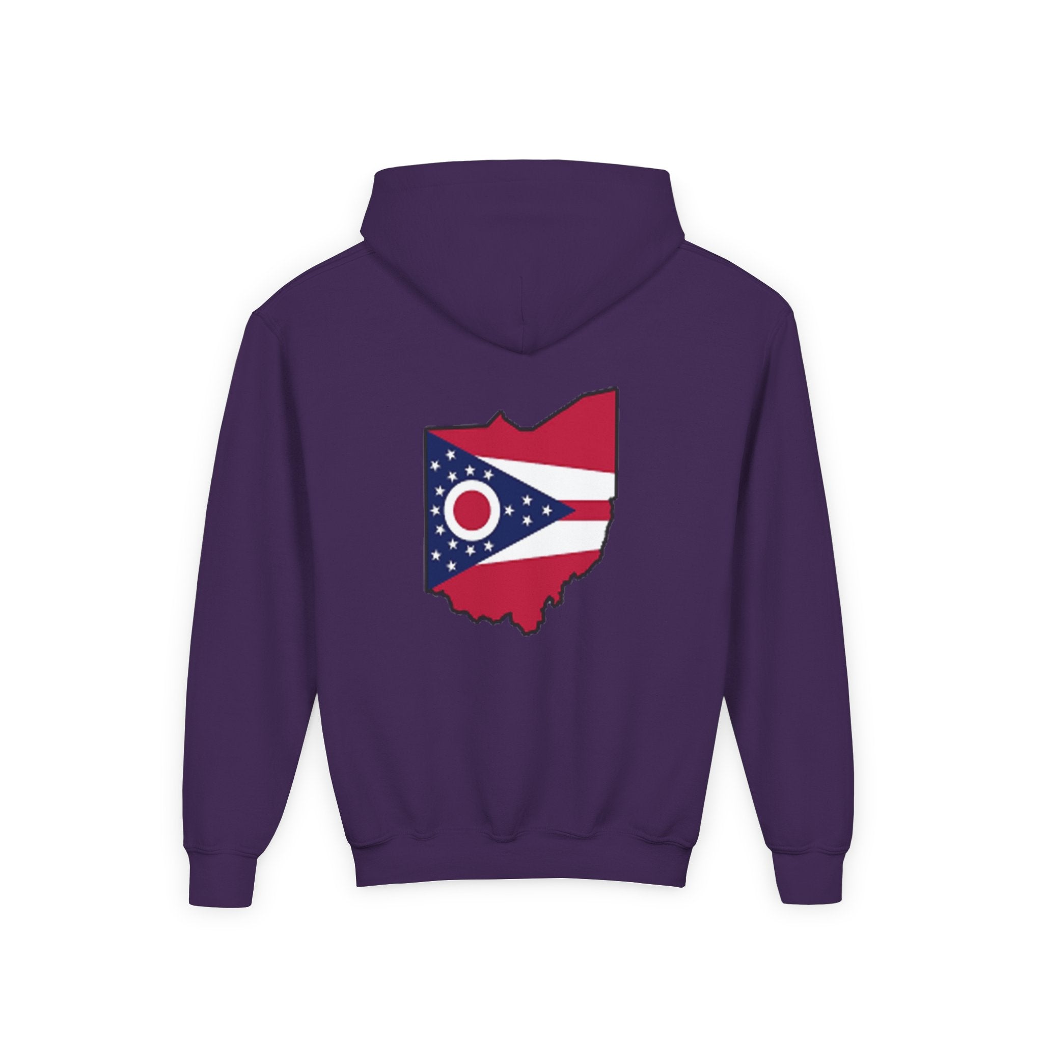Youngstown Ohio Flag Hoodie — Youth USA Map Pullover - 314 Originals