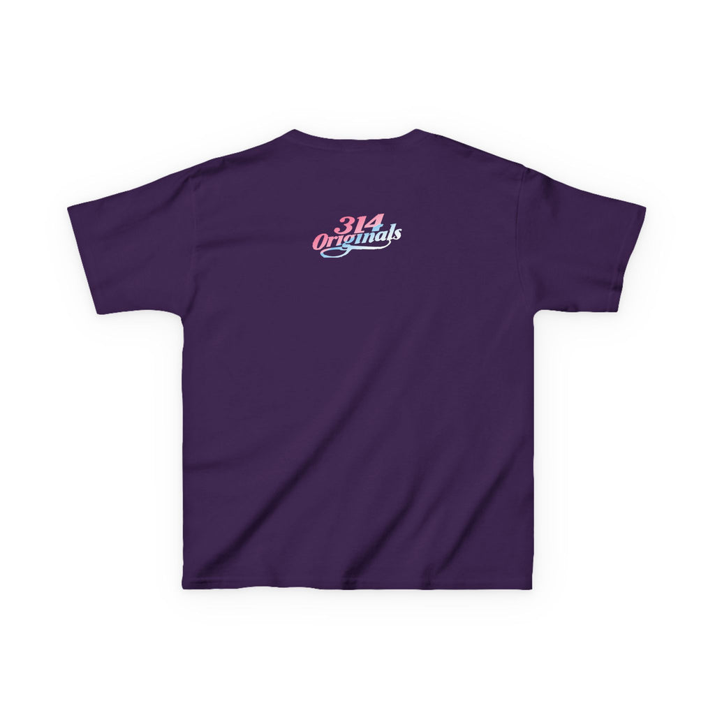 "Baby Girl" Pastel Script Shirt - 314 Originals