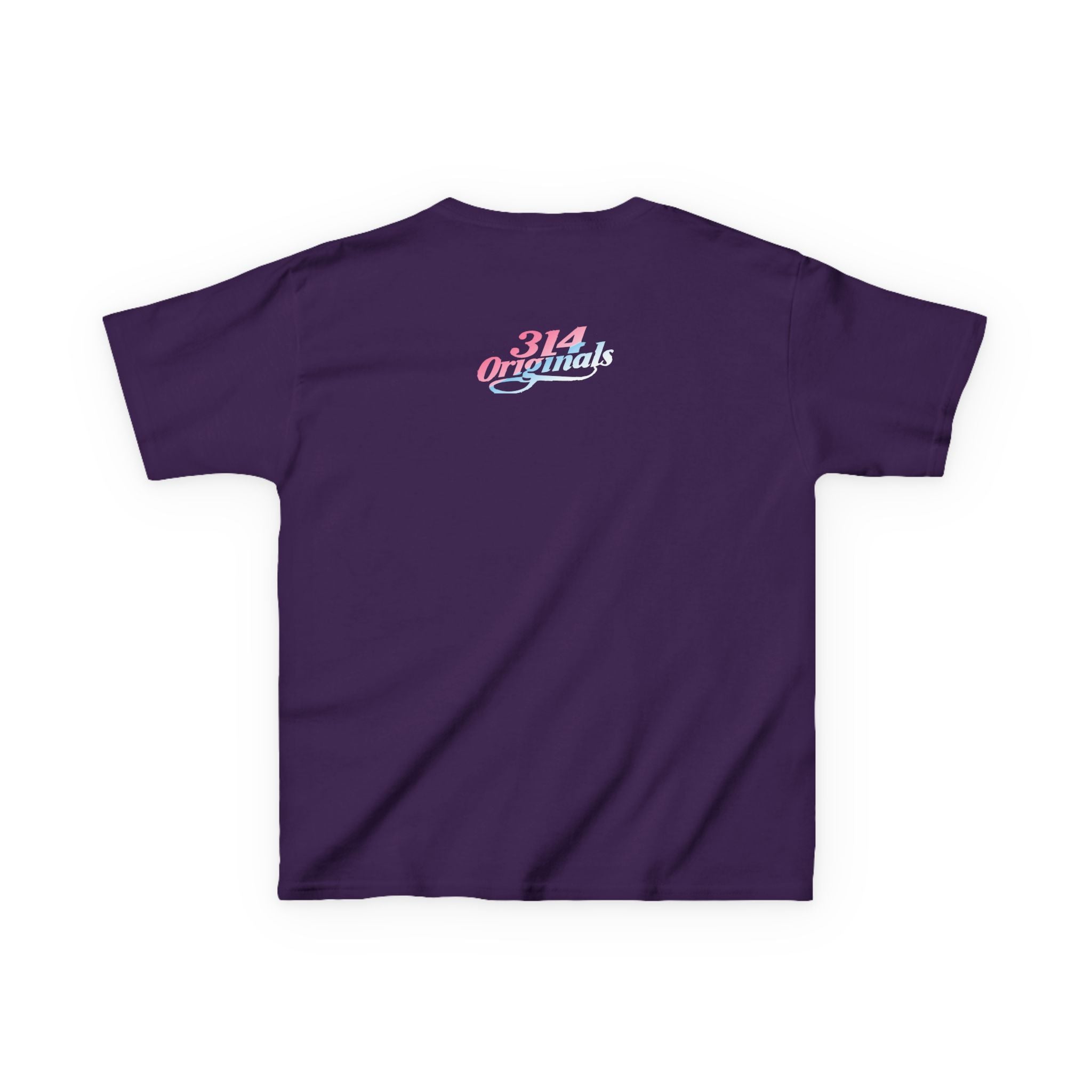 "Baby Girl" Pastel Script Shirt - 314 Originals