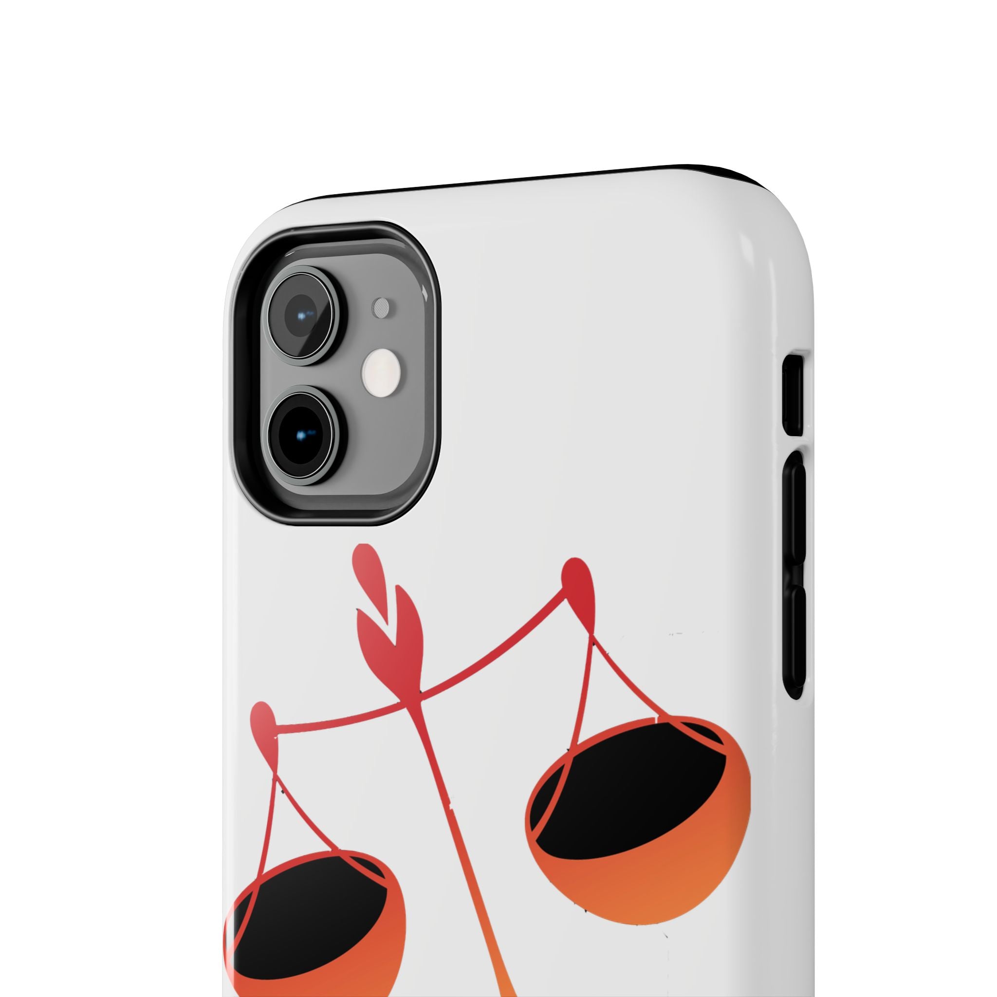 Libra Scales Phone Case — Zodiac Balance Tough Protective Cover Printify Phone Case  314 Originals