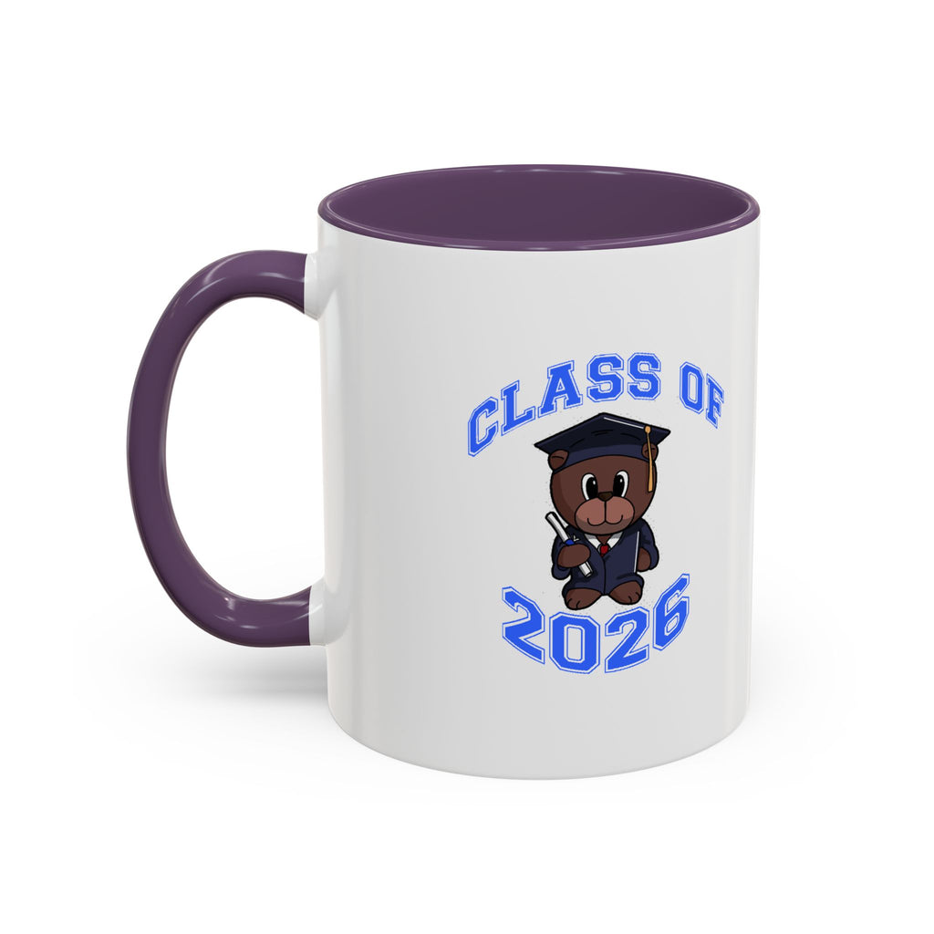 Graduation 2026 Accent Coffee Mug — Class of 2026 Grad Gift