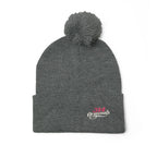 Embroidered Pom-Pom Knit Cap — '314 Originals' Beanie Printify Hats  314 Originals