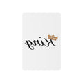 King Temporary Tattoo — Script 'King' with Gold Crown Accent - 314 Originals