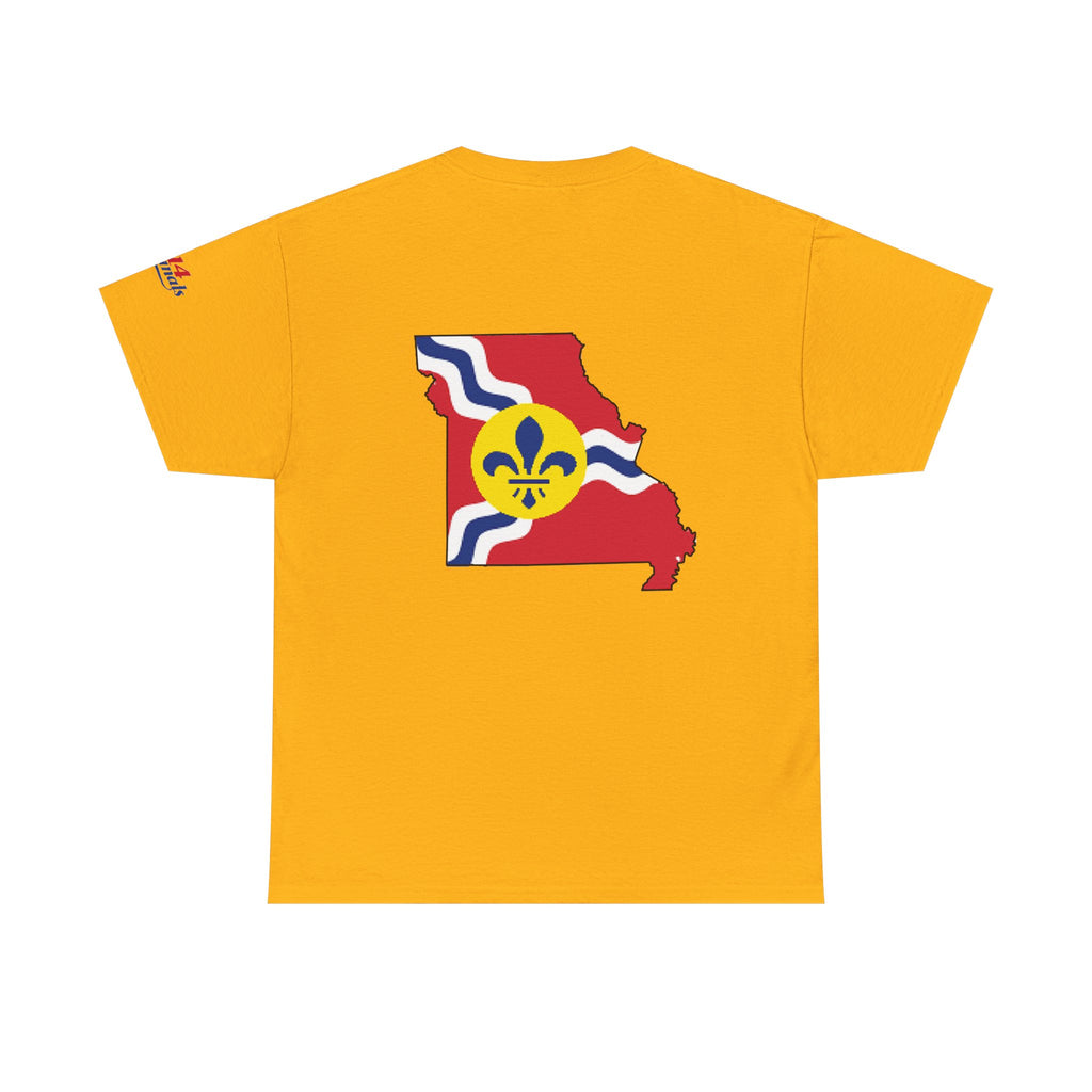Proud Missouri Flag T-Shirt — "From the Lou and I’m... PROUD" - 314 Originals