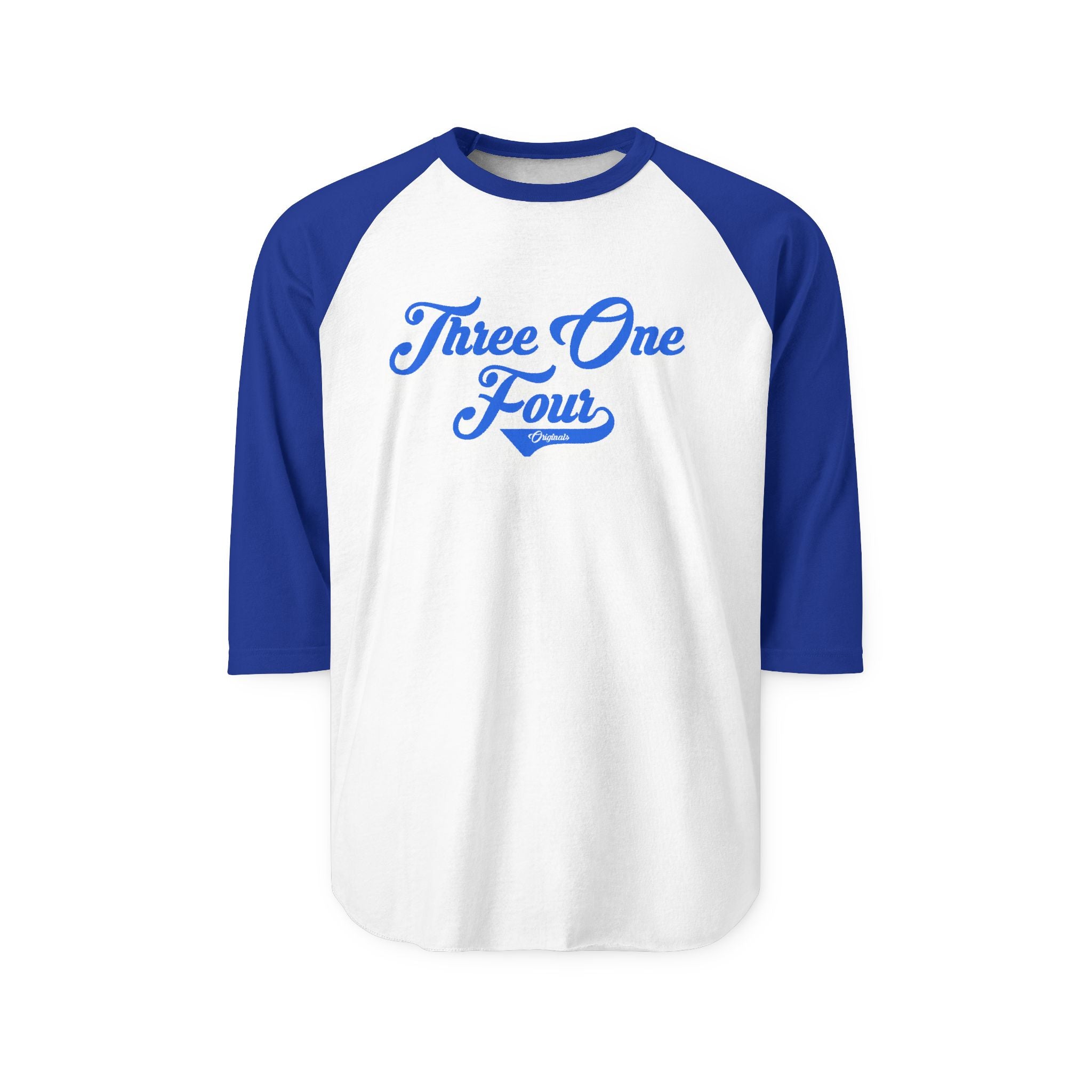 'Three One Four' Retro Script Baseball Tee - 314 Originals