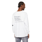 Tell It Like It Is Long Sleeve Tee — "No Scripts... No Filters... No Bullsh*t" Statement Shirt Printify Long-sleeve  314 Originals