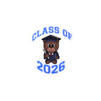 Class of 2026 Graduation Bear Sticker — Kiss-Cut Vinyl Decal for Cars, Laptops & Gifts - 314 Originals