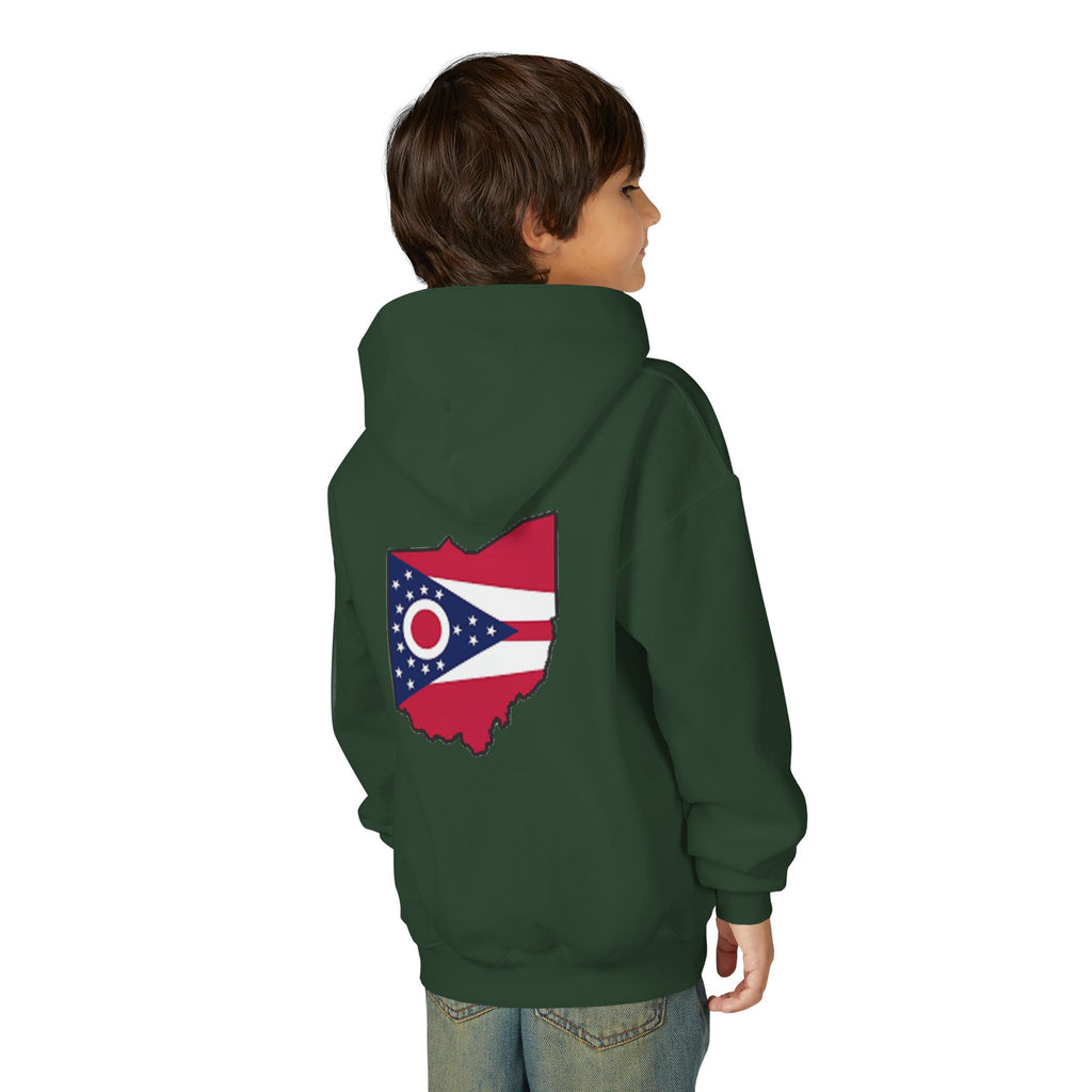 Youngstown Ohio Flag Hoodie — Youth USA Map Pullover - 314 Originals