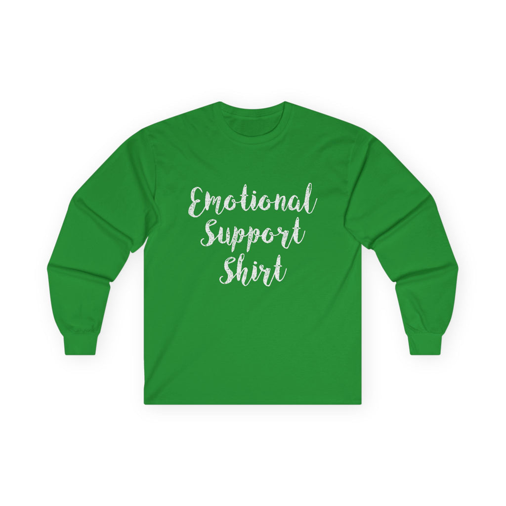 Emotional Support Shirt Long Sleeve Tee - 314 Originals