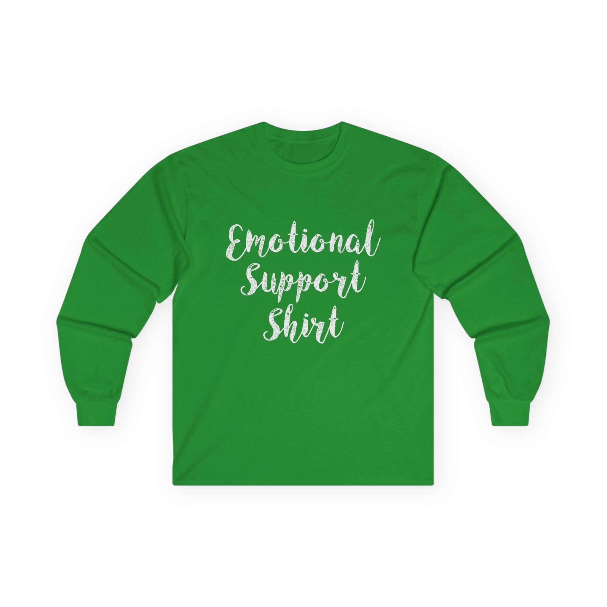 Emotional Support Shirt Long Sleeve Tee - 314 Originals