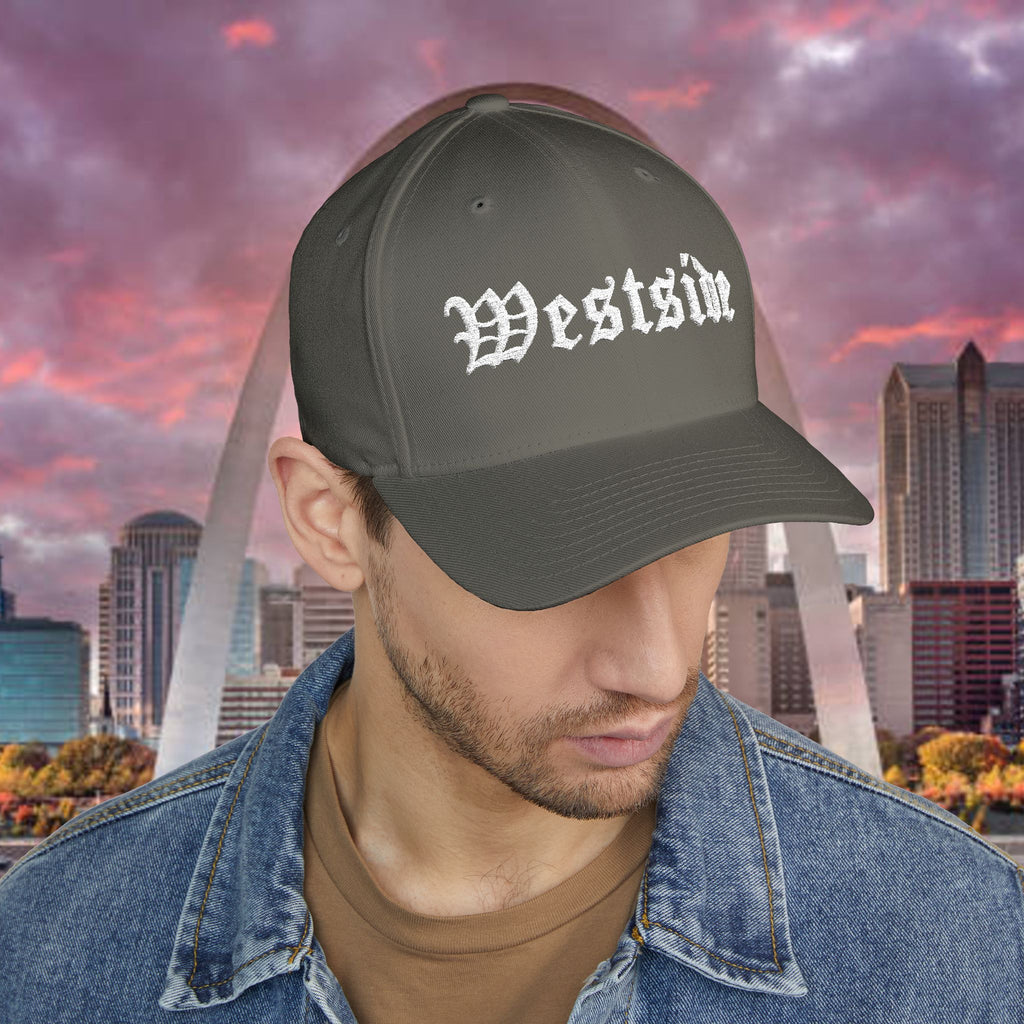 Westside Embroidered Cap — Vintage Gothic Script Hat with 314 Originals Back Logo - 314 Originals