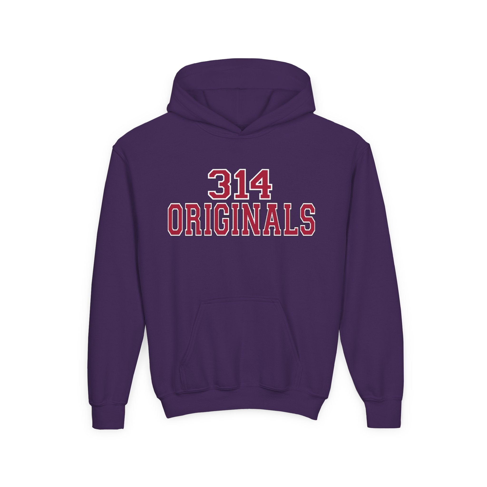 Youth Hoodie — "314 Originals" Athletic Pullover (Est. '24)