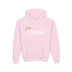 Princess Hoodie — Glitter Crown Graphic Pullover for Girls - 314 Originals