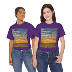 Christian Sunset T‑Shirt – "His Enduring Love Provides" Inspirational Gospel Tee Printify T-Shirt  314 Originals