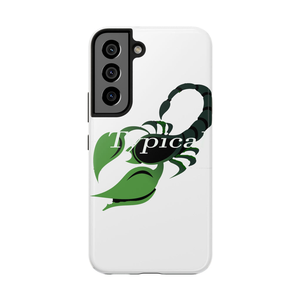 Scorpio Zodiac Tough Phone Case — Green Scorpion "Typical" Design Printify Phone Case  314 Originals