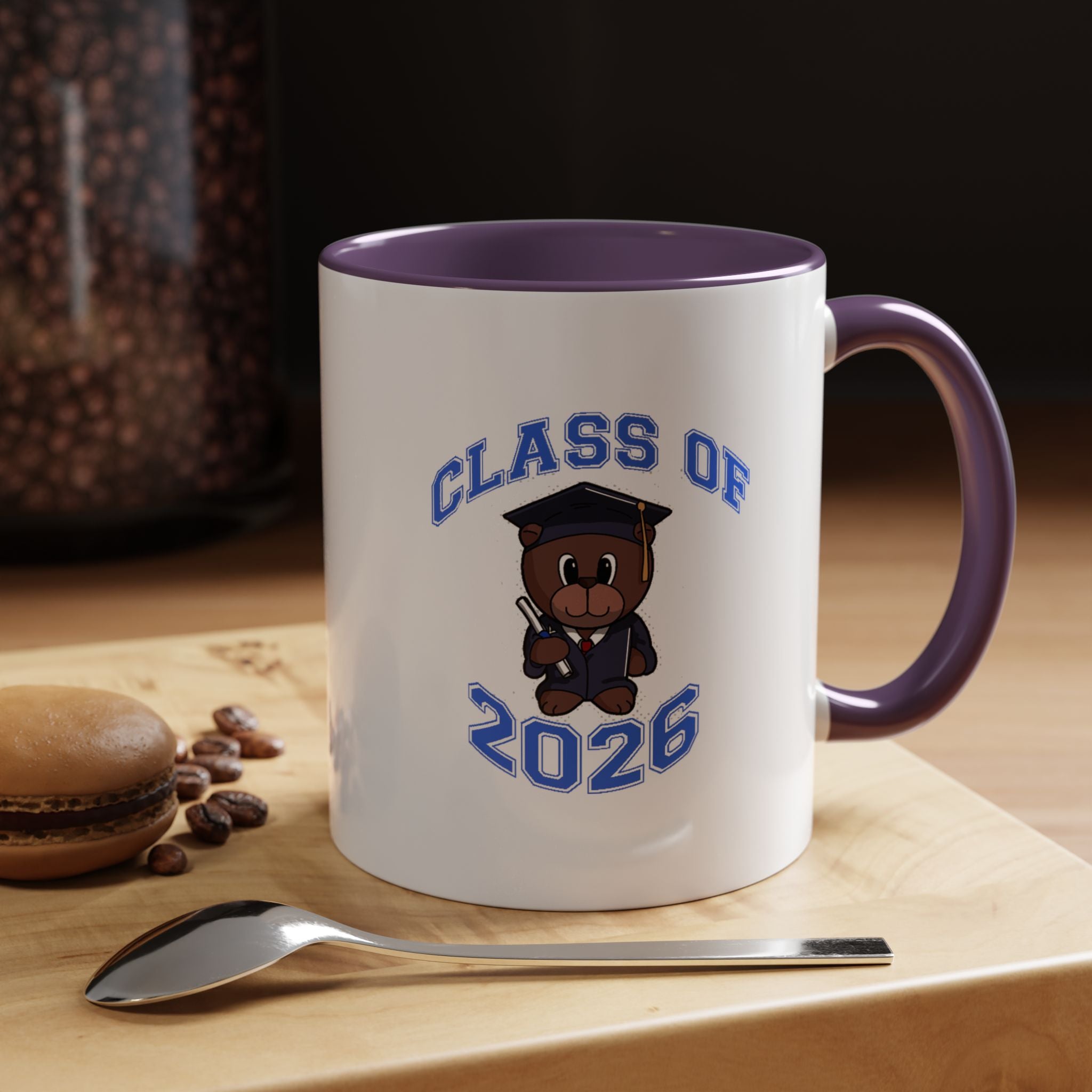 Graduation 2026 Accent Coffee Mug — Class of 2026 Grad Gift