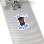 Class of 2026 Graduation Bear Sticker — Cute Cap & Gown Kiss-Cut Sticker for Students - 314 Originals