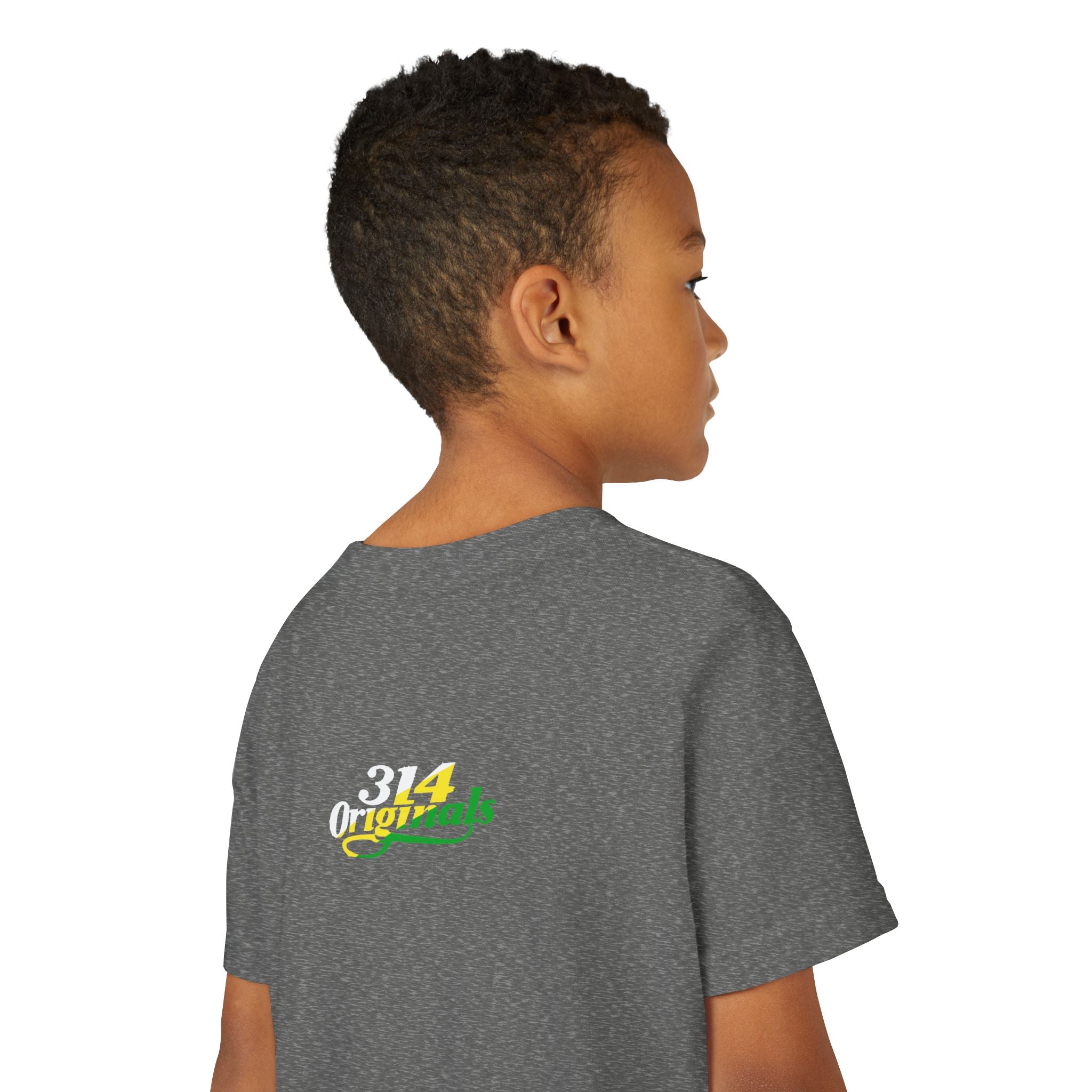 Boys "Favorite Kid" Retro Yellow & Green Graphic T-Shirt - 314 Originals