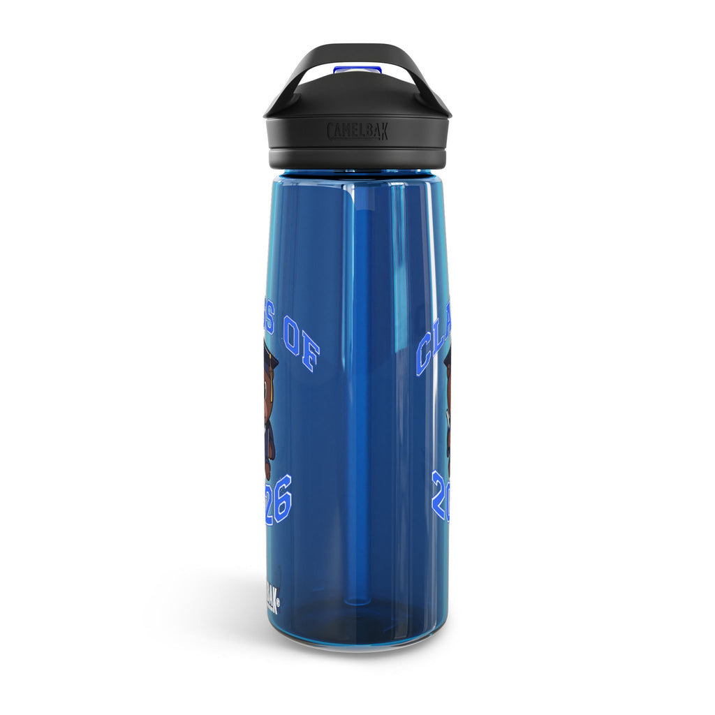 Class of 2026 Graduation Bear Design Water Bottle