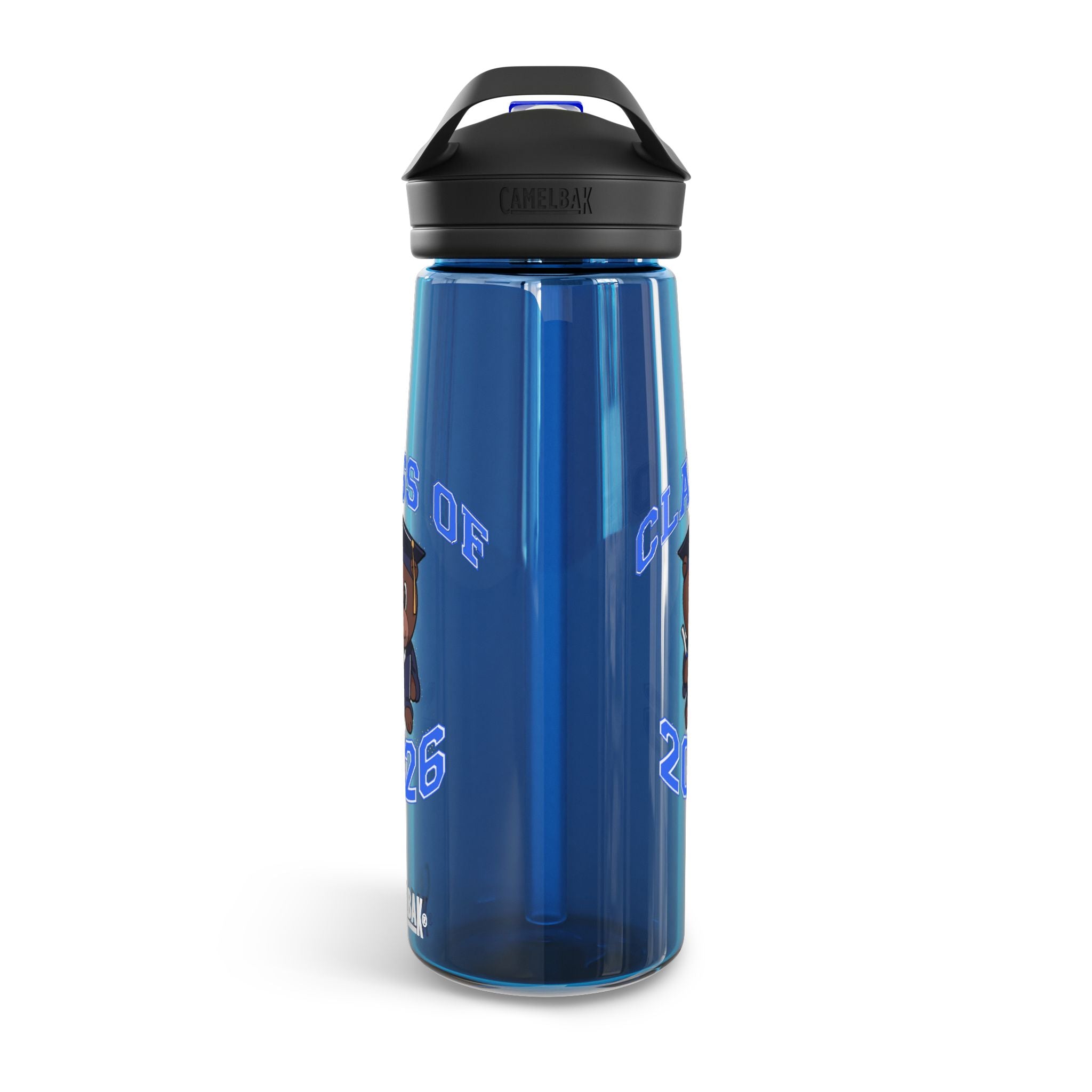 Class of 2026 Graduation Bear Design Water Bottle