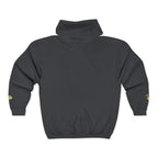 King's Gear Zip Hoodie — Full‑Zip with Gold Crown Emblem - 314 Originals