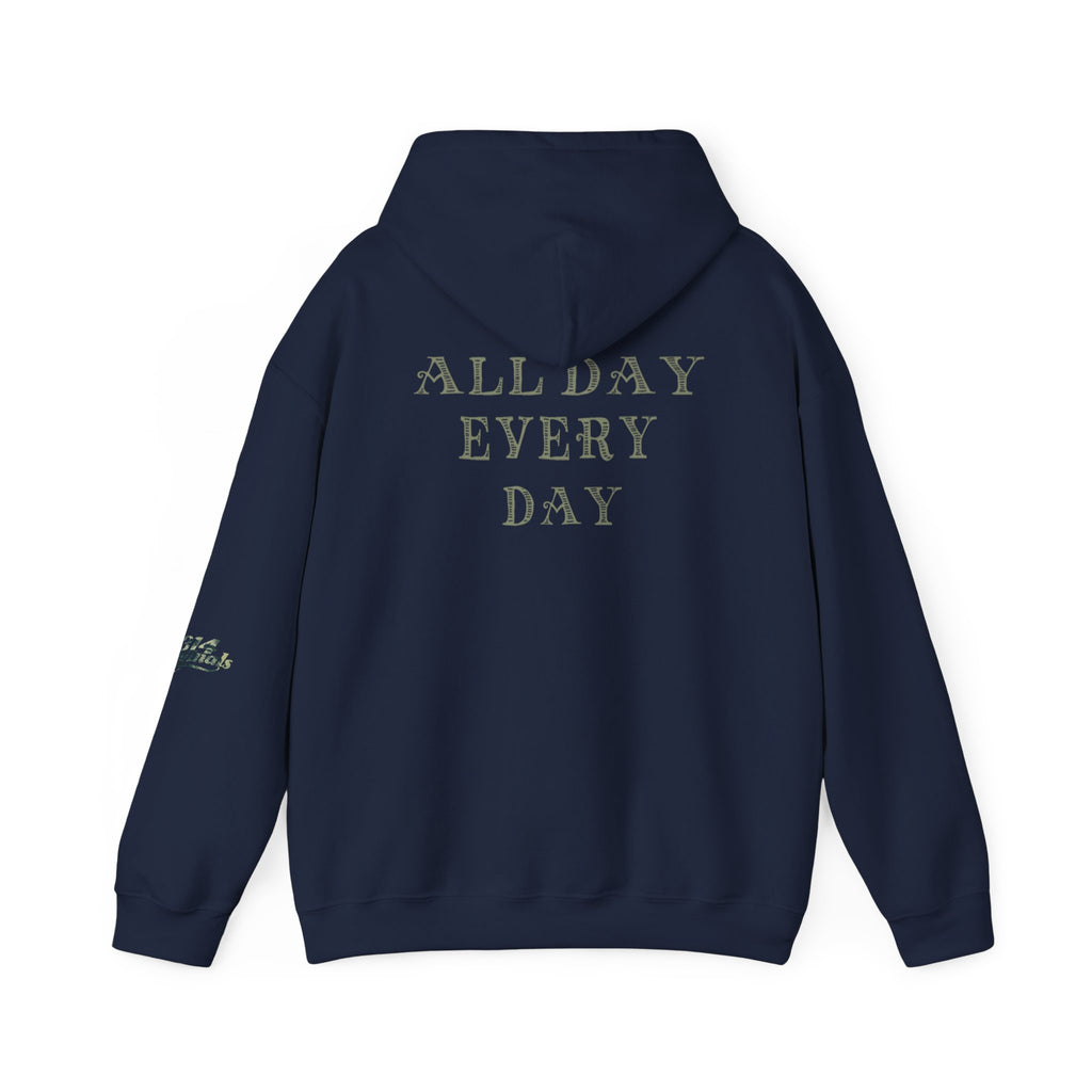 "Let's Get It" Graphic Pullover, "All Day Every Day" Back Print - 314 Originals