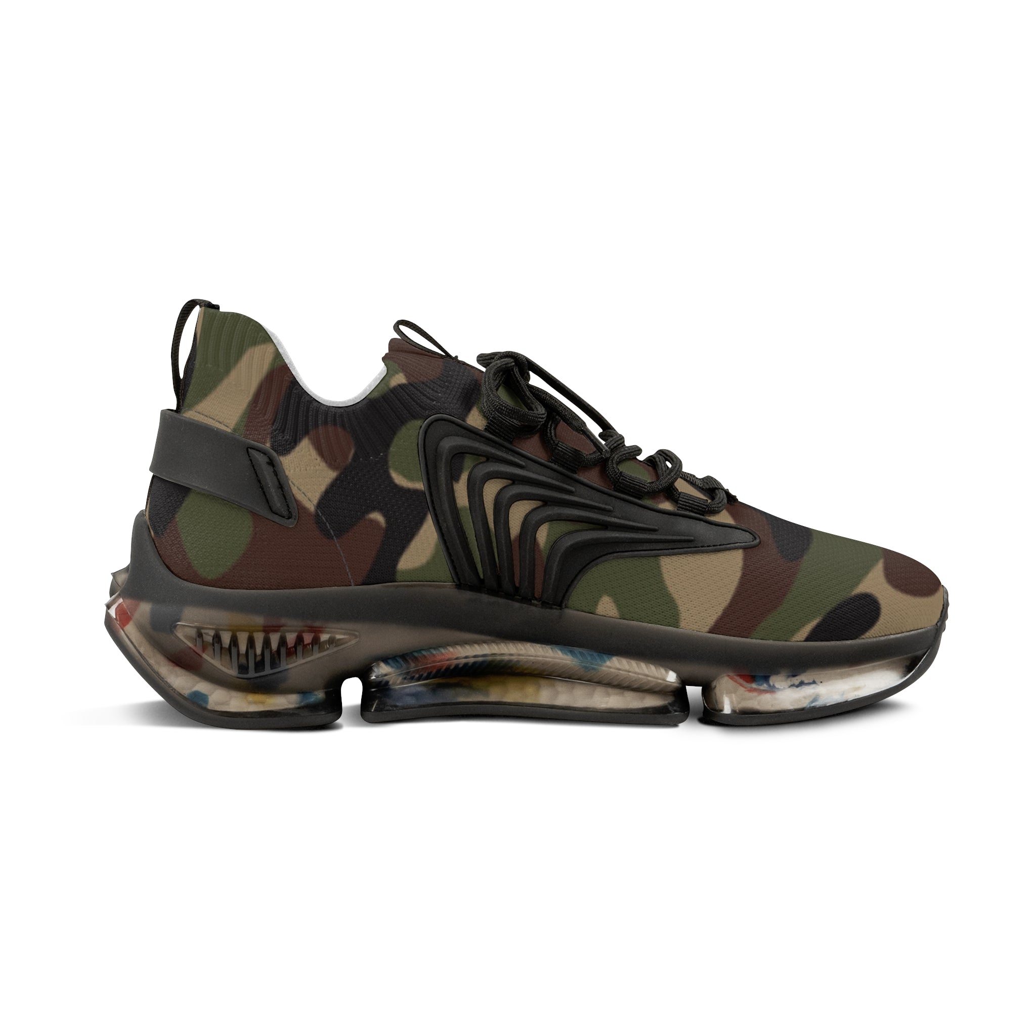 Men's Camo Mesh Sneakers — Lightweight Breathable Running Shoes with '314 Originals' Design - 314 Originals