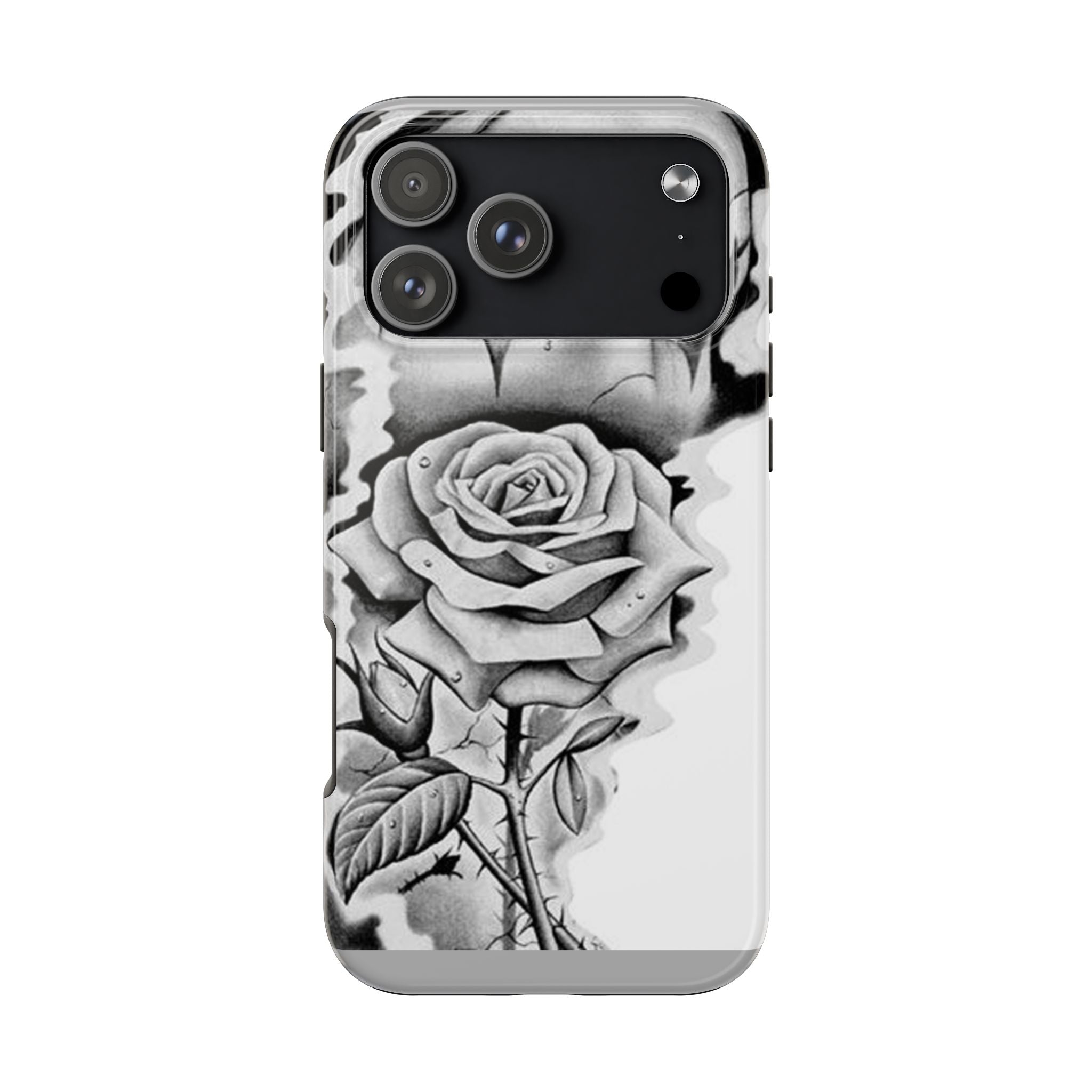 Noir Clown Face with Rose Shockproof Phone Cover - 314 Originals